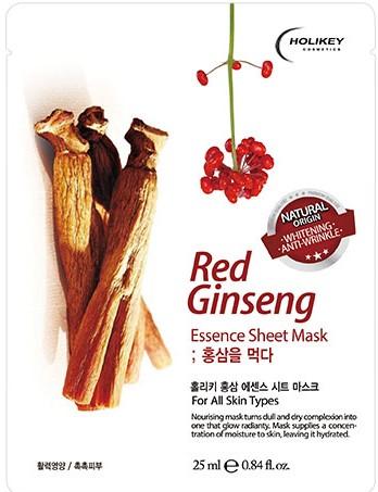 [HCM]Hộp 10 Mặt Nạ Nhân Sâm Đỏ Giúp Trẻ Hoá Và Dưỡng Ẩm Cho Da Holikey Red Ginseng Essence Sheet Mask 25ml