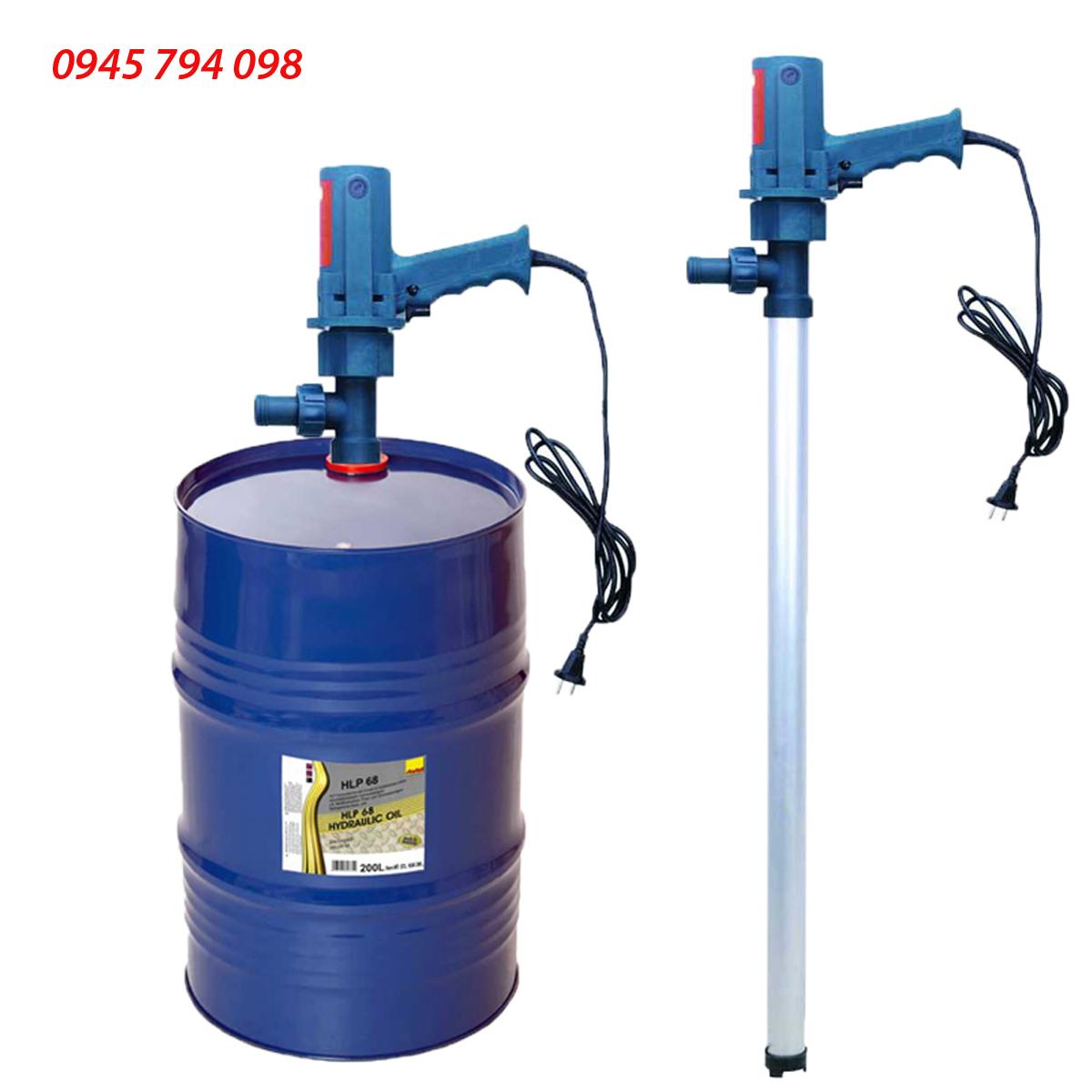 Máy bơm dầu nhớt thùng phi dùng điện 220V, Máy bơm dầu diesel, máy bơm dầu nhớt, máy bơm dầu thủy lực, Máy bơm dầu bằng điện