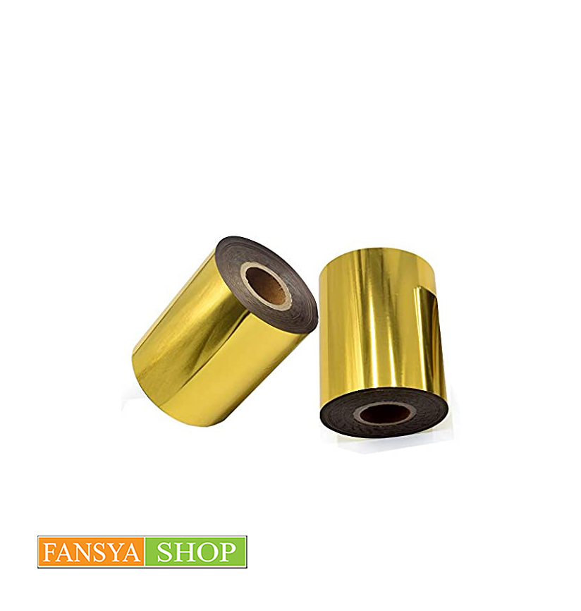 Nhũ ép kim vi tính mạ vàng, bạc cao cấp khổ 21cm ( ngang) x 120m (dài)