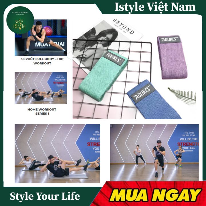 Combo  Bó Gối, Xỏ Gối Thể Thao Có Đệm Cao Cấp Aolikes Tập Yoga, Gym Và Khóa Tập Fitness