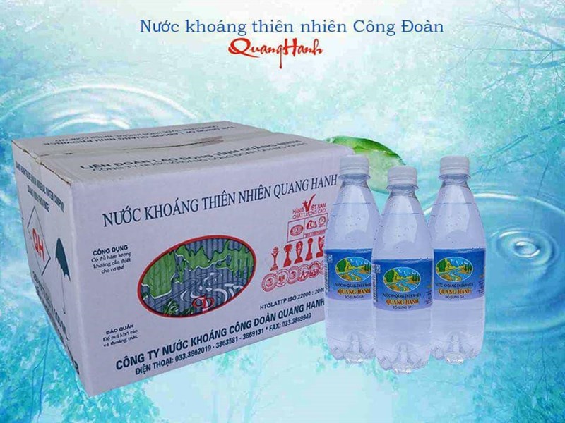 Nước khoáng mặn Quang Hanh (chai 500ml)