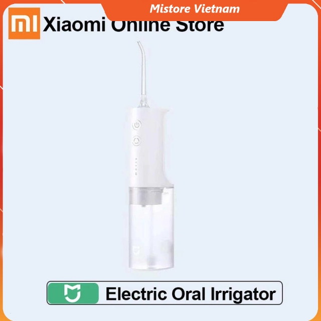 Máy tăm nước Xiaomi Mijia Flosser - Bình xịt vệ sinh răng miệng Xiaomi Mijia Flosser - Tăm nước 4 đầ