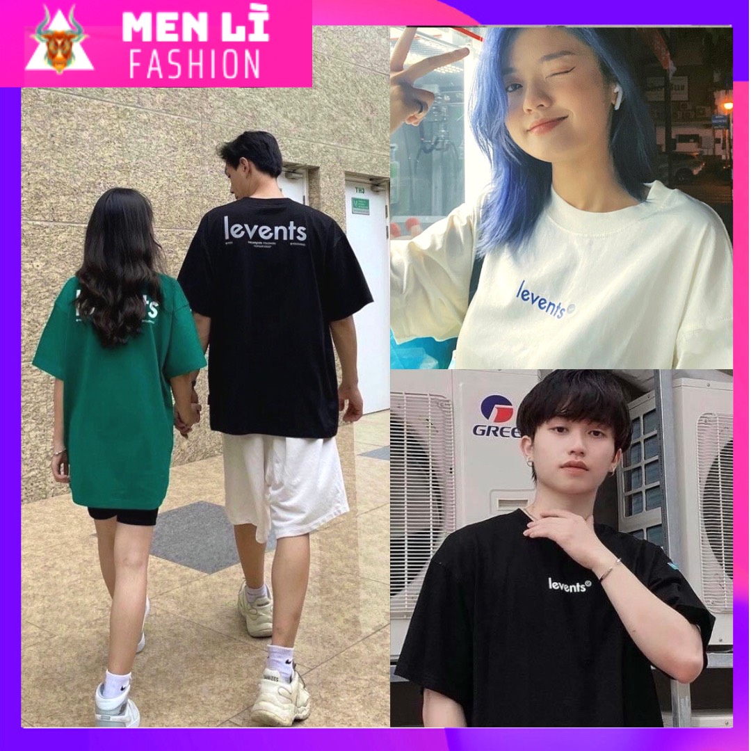  Áo Thun LEVENTS POPULAR LOGO TEE Nam Nữ Áo Phông Unisex Form Rộng Tay Lỡ AT125 trending xu hướng Men Lì Fashion Thời Trang Hàn Quốc Độc Đẹp Vải Dày Mịn Thoáng Mát Thiết Kế Thời Trang Kiểu Dáng Năng Động Trẻ Trung 