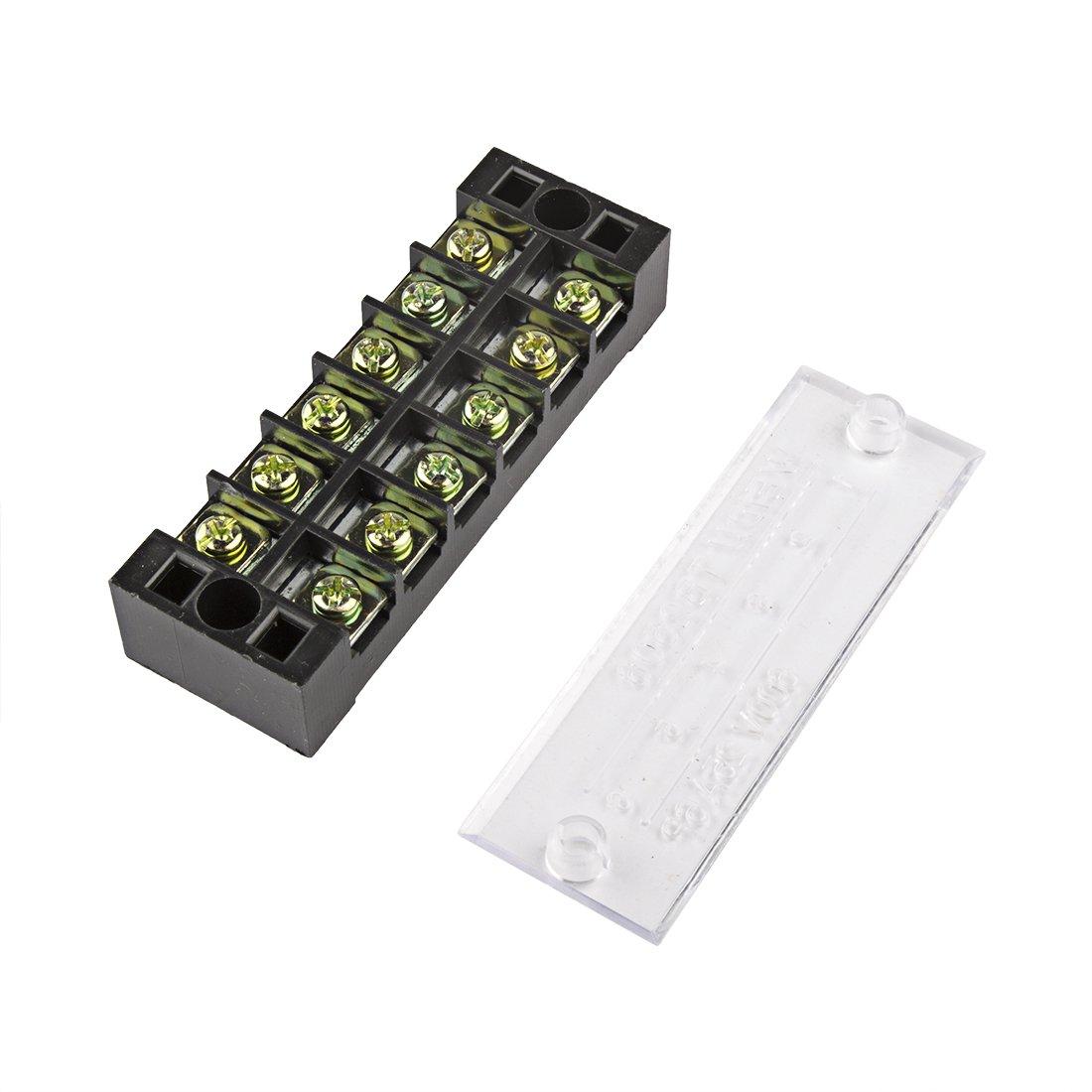 Cầu Đấu 25A 6P - Cầu Đấu Khối TB-2506 - Cầu Đấu Điện 6 Chân 25A - Cầu Domino Loại TB 25A 6P - Domino 6 Mắt 25A