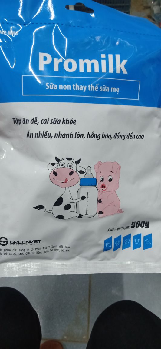 Sữa Non Thay Thế Sữa Mẹ Promilk 500G - 385