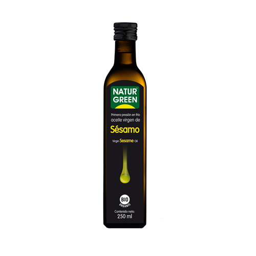 Dầu mè hữu cơ naturgreen organic sesame oil 250ml