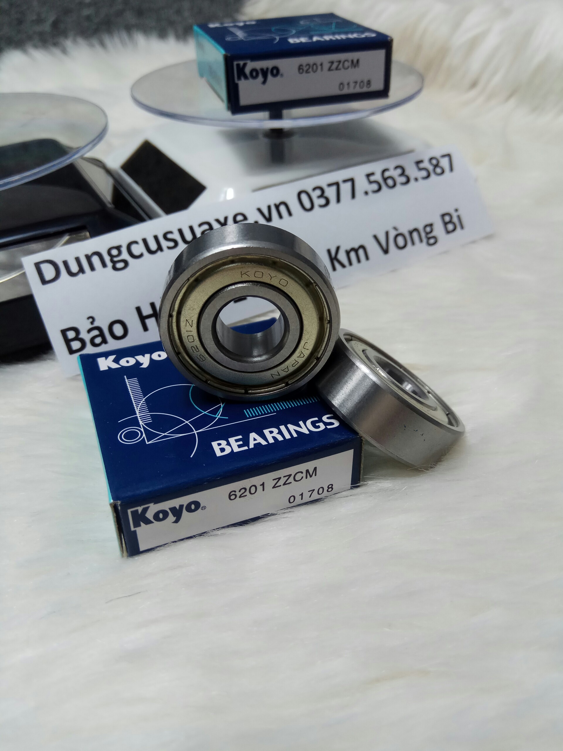 [hàng chính hãng] [ ảnh thật]bi nhánh honda 6201 ( giá tính / 1 vòng ) [cho khách xem hàng]