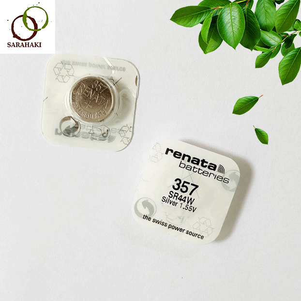 Combo 2 vỉ pin SR44W / 357 Renata 1.55V chính hãng