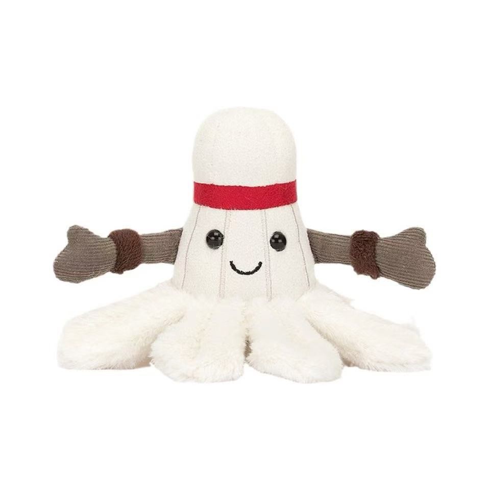 jellycat Mặt dây chuyền có cả ba thẻ và một con dấu thép, khắc hình Gấu Barcelona, Cà Tím và Bánh Sừng Bò.   Nhiều kiểu quà tặng khác nhau - 3