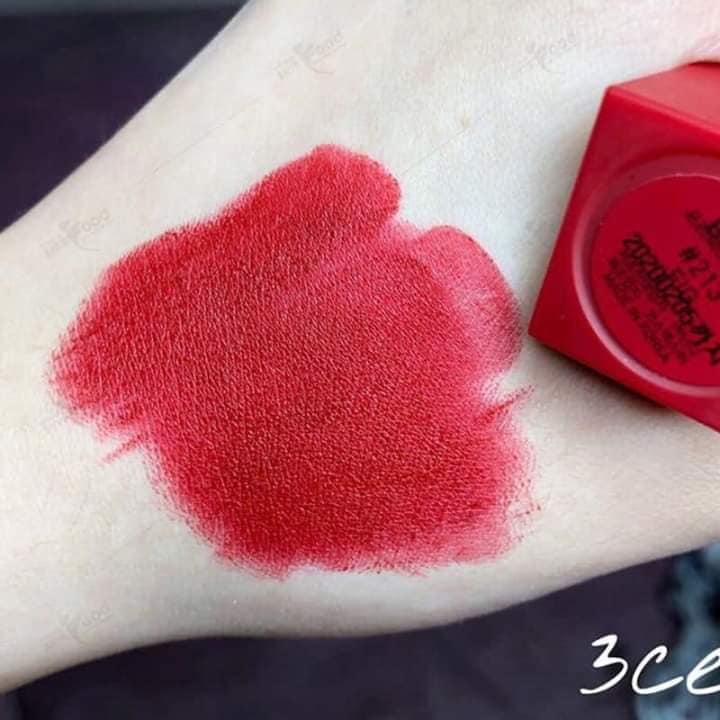 Son 3ce red recipe màu đỏ hồng mã 213