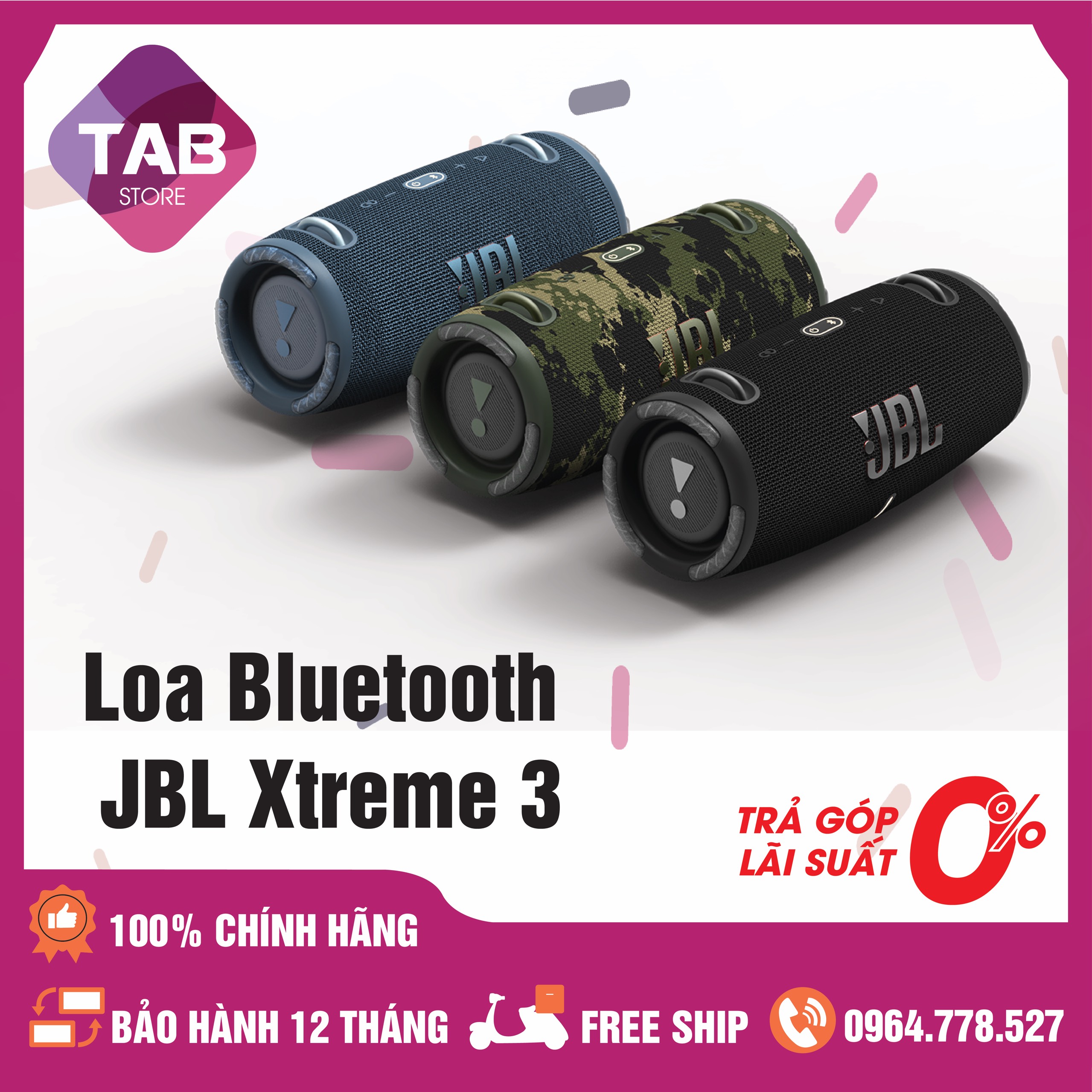Loa JBL Xtreme 3 New - Bảo Hành 12 Tháng PGI