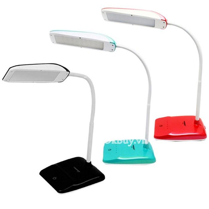 Đèn bàn led chống cận tiross ts57 - 6w - màu xanh
