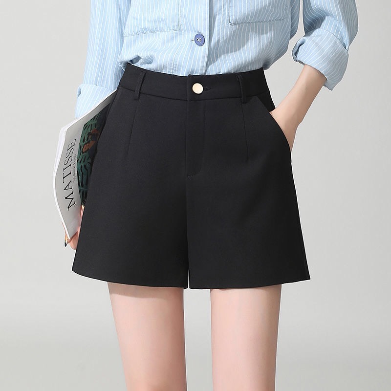 Quần short nữ quần đùi nữ đen thời trang cao cấp xuất khẩu