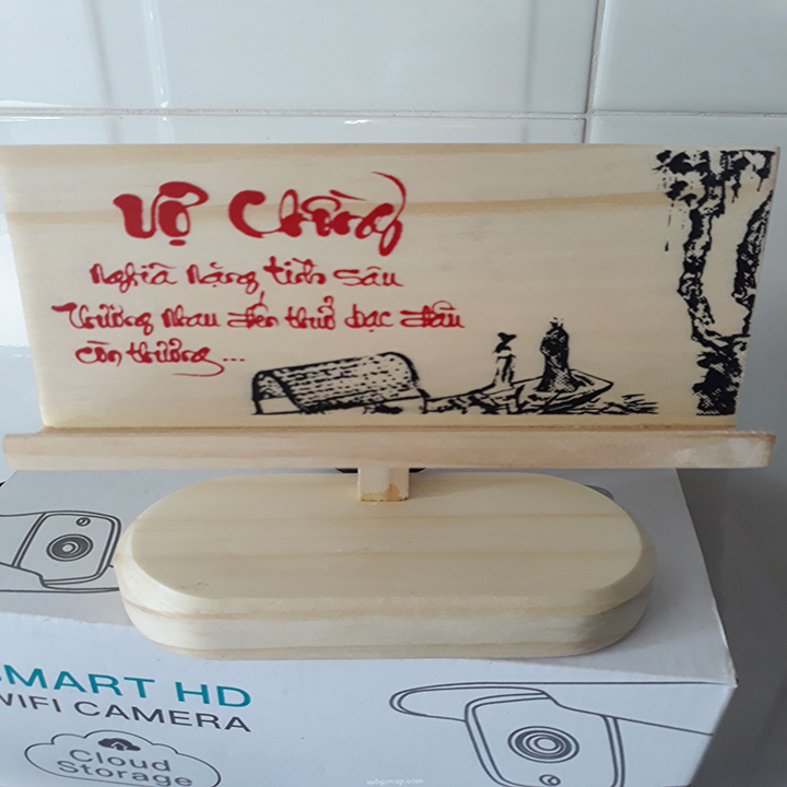 [HCM]Giá đỡ điện thoại bằng gỗ Sunha viết chữ thư pháp tiện dụng cho anh em văn phòng để bàn làm việc tạo không gian sang trọng Ngẫu Nhiên TOPHA81391979