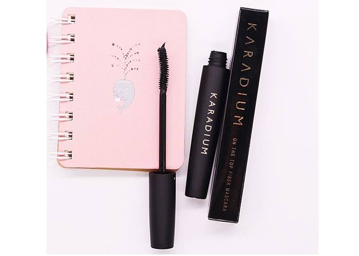Mascara siêu dày và cong mi karadium on the top fiber 10ml