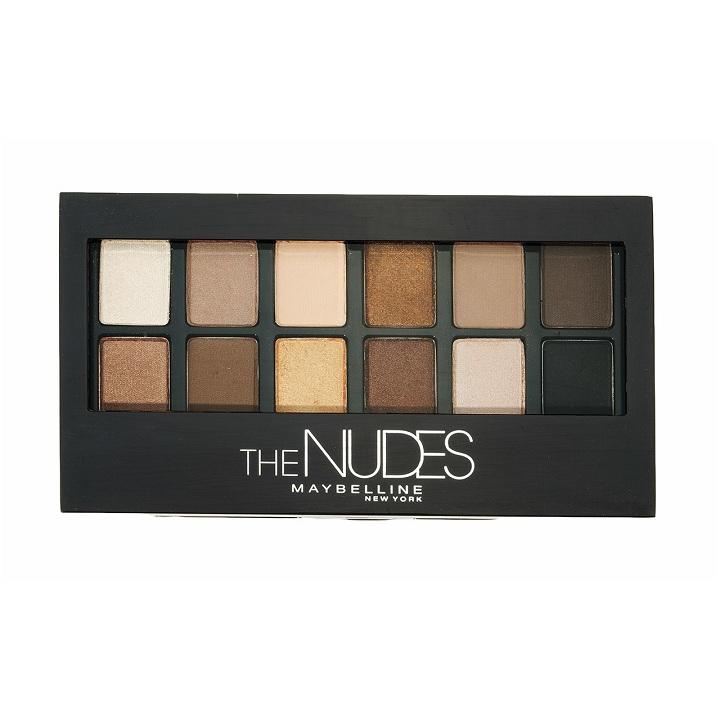 Bảng màu mắt The Nudes Maybelline New York eyeshadow 12 ô màu - hàng nôị địa Mỹ