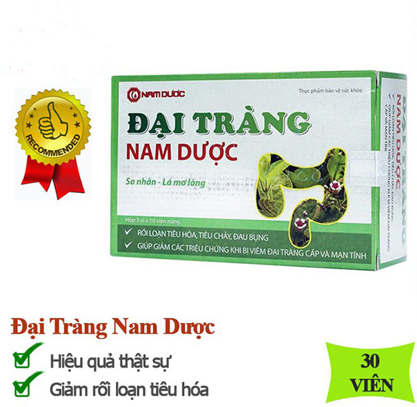 Đại Tràng Nam Dược hộp 3 vỉ x 10 viên