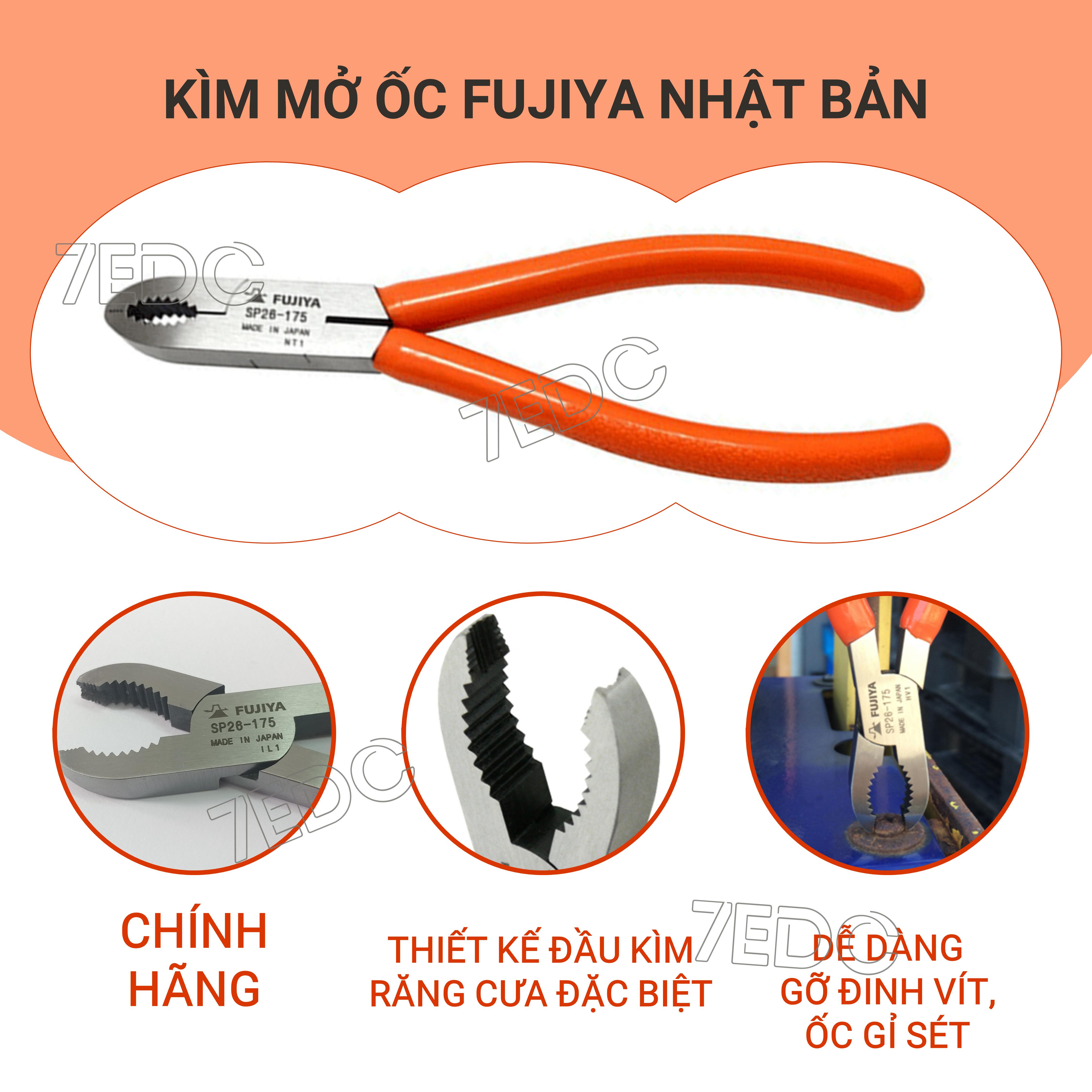 Kềm mở ốc fujiya sp26-175