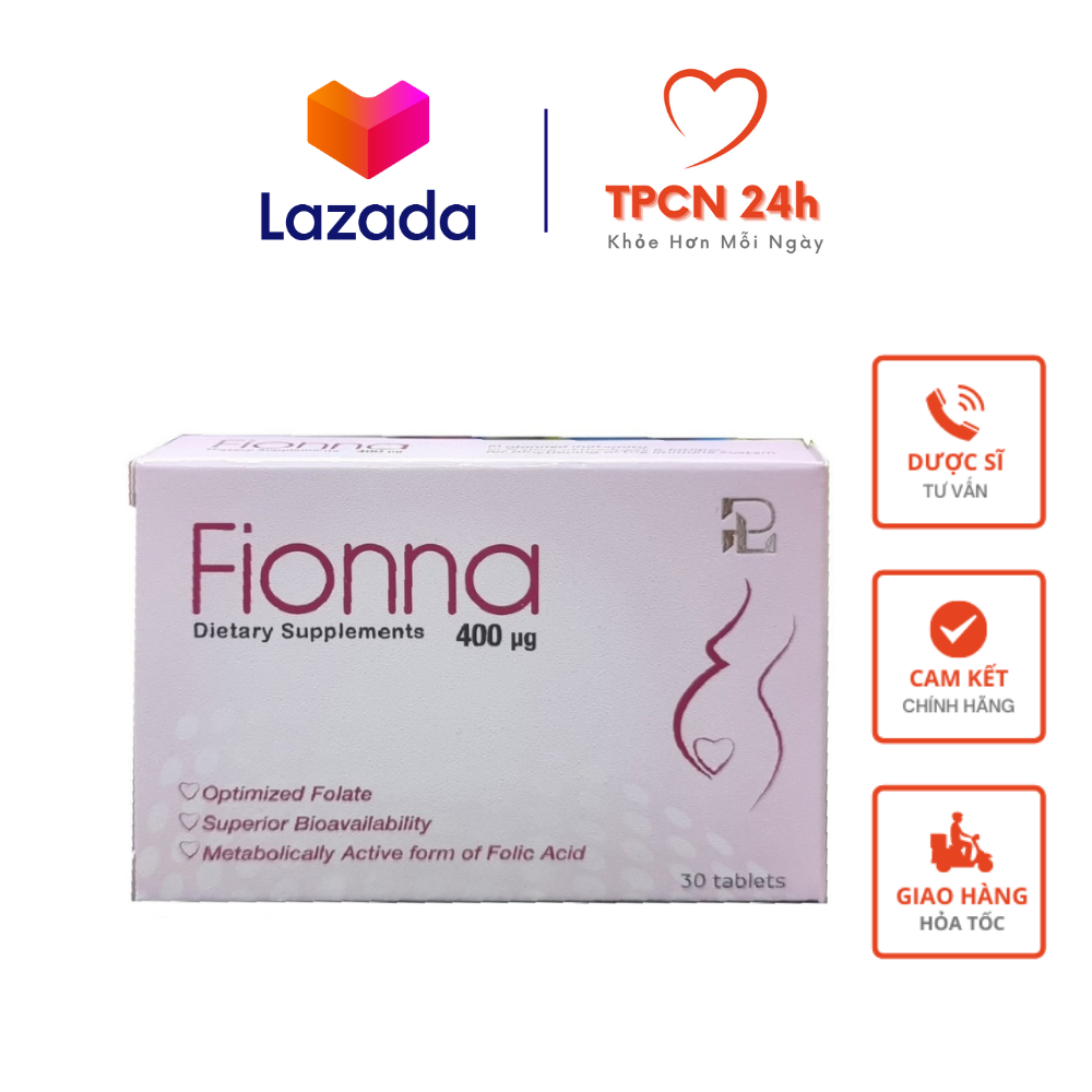 Fiona 5-MTHF - Bổ sung acid folic cho phụ nữ trước và sau mang thai