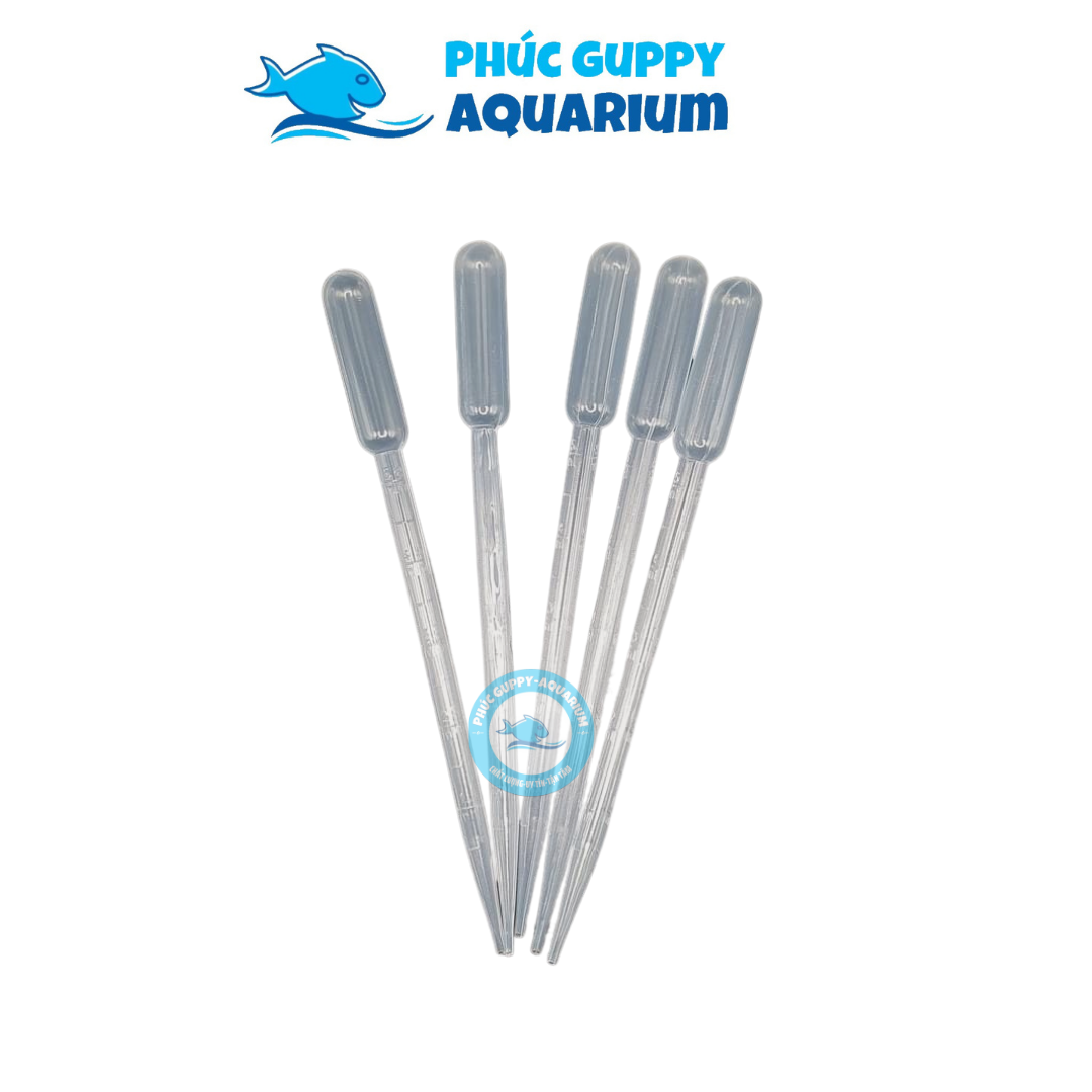 Ống hút artemia, bobo cho cá ăn 3-5ml