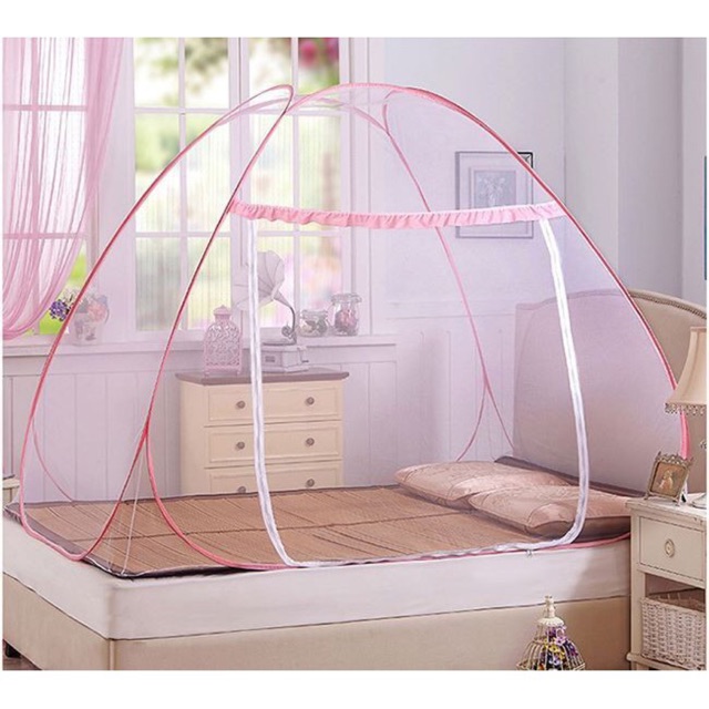Rẻ vô địch) mùng chụp tự bung xếp gọn 1m8 x 2m