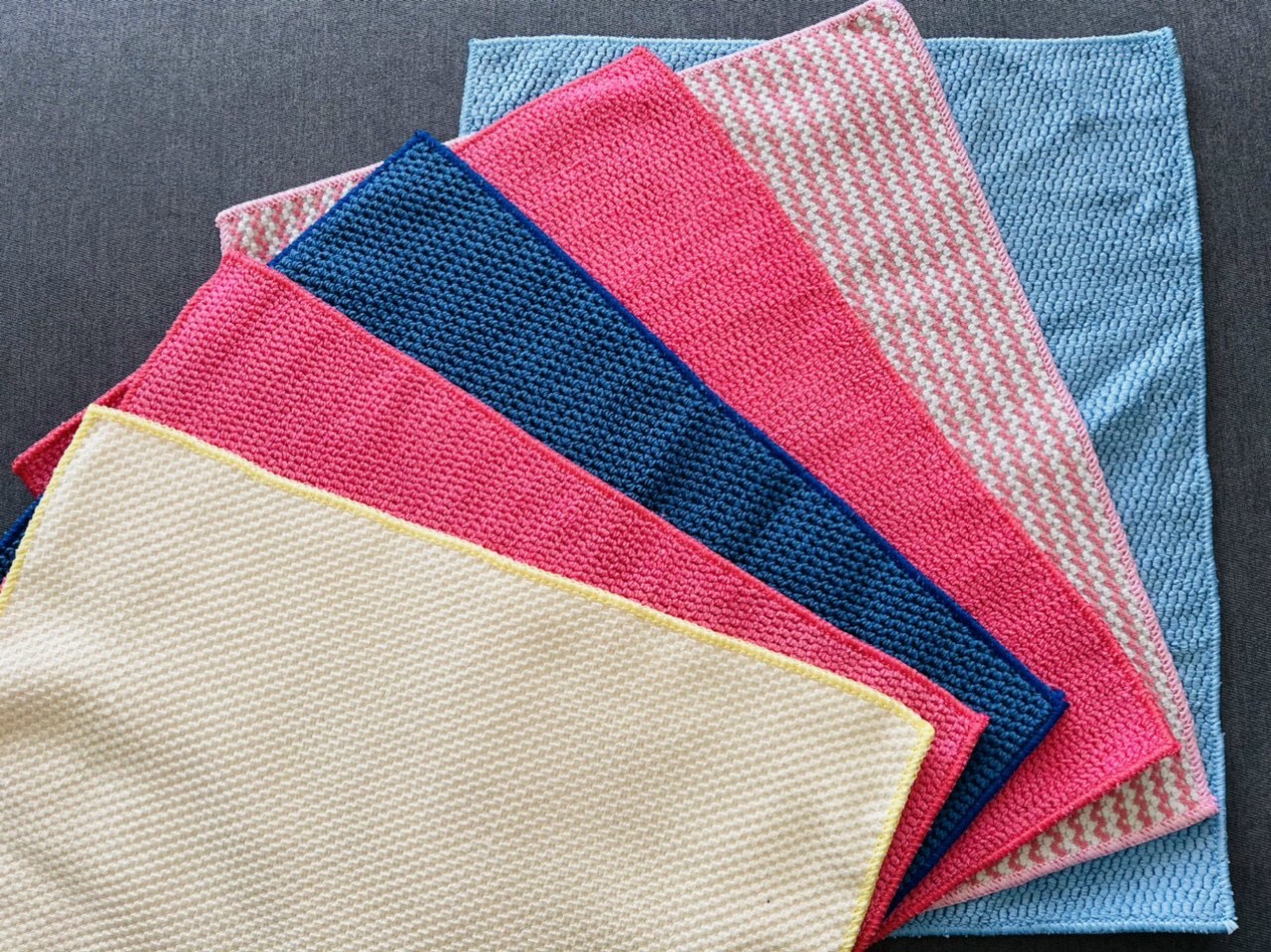 Combo 10 khăn lau kính, khăn lau xe ô tô 27x30 siêu dày, không đổ lông