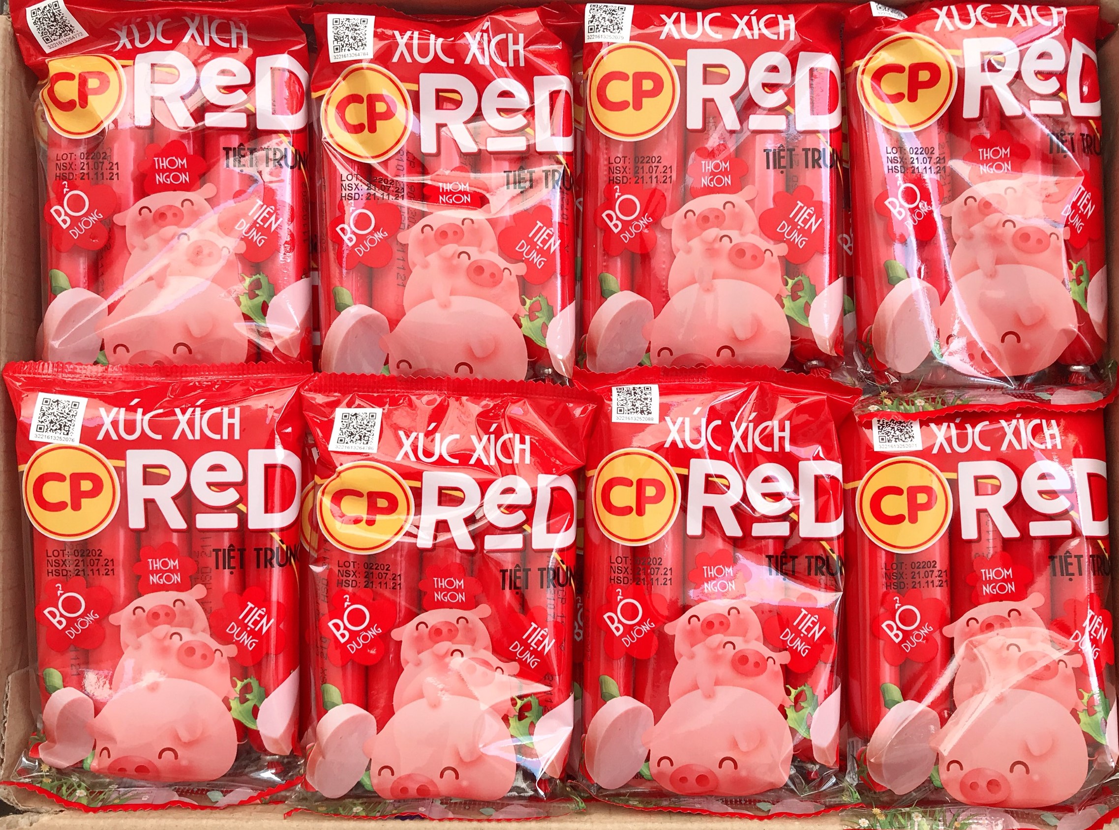 Xúc xích cp 20g