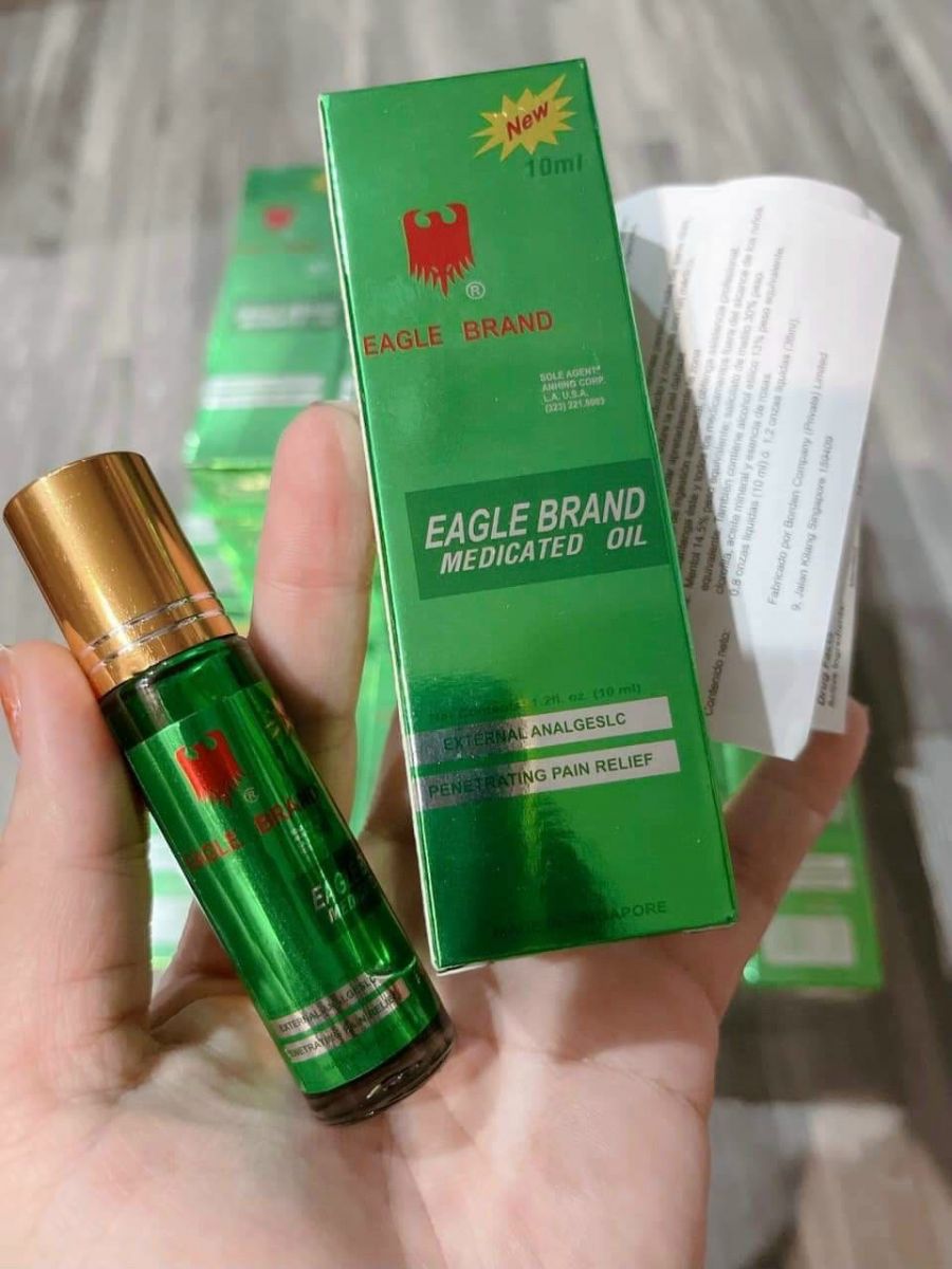 COMBO 2 CHAI DẦU GIÓ XANH OB 10ml DẠNG LĂN - SẢN XUẤT TẠI XINGAPORE XUẤT THỊ TRƯỜNG MỸ