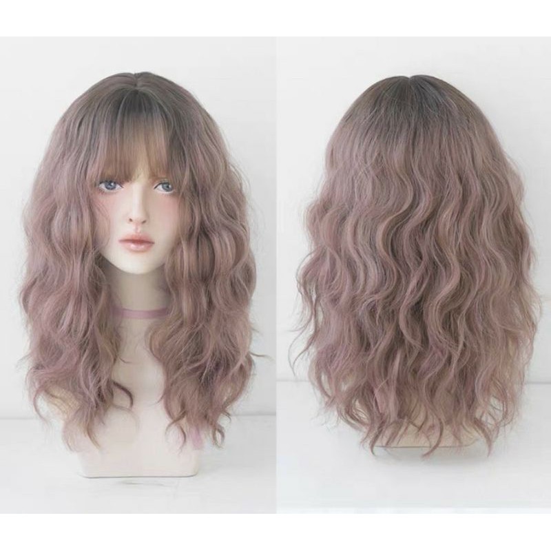 Tóc giả nữ cả đầu 🤗FREESHIP🤗 Tóc giả nguyên đầu xù lửng