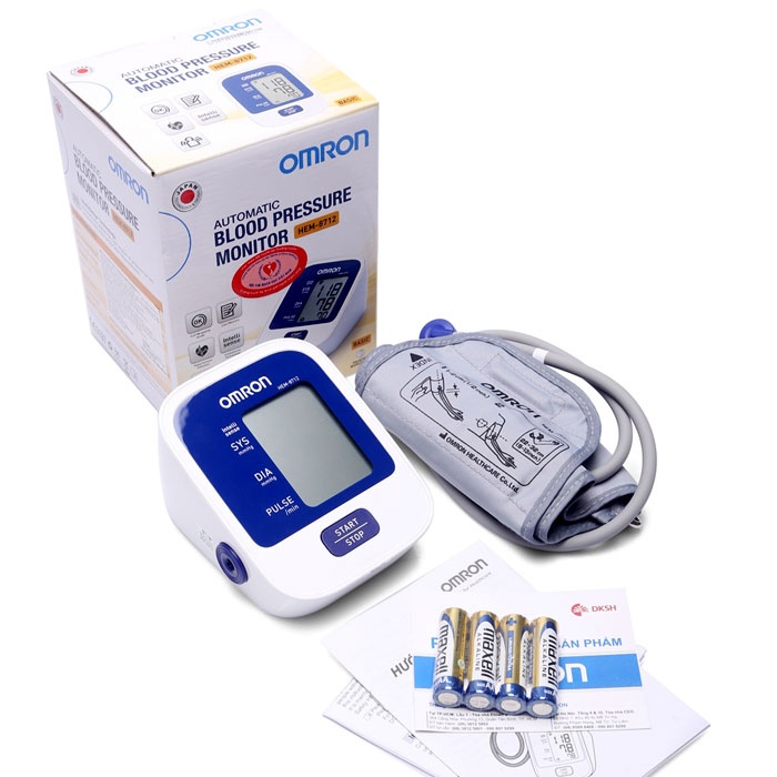 Máy đo huyết áp điện tử omron bắp tay 8712