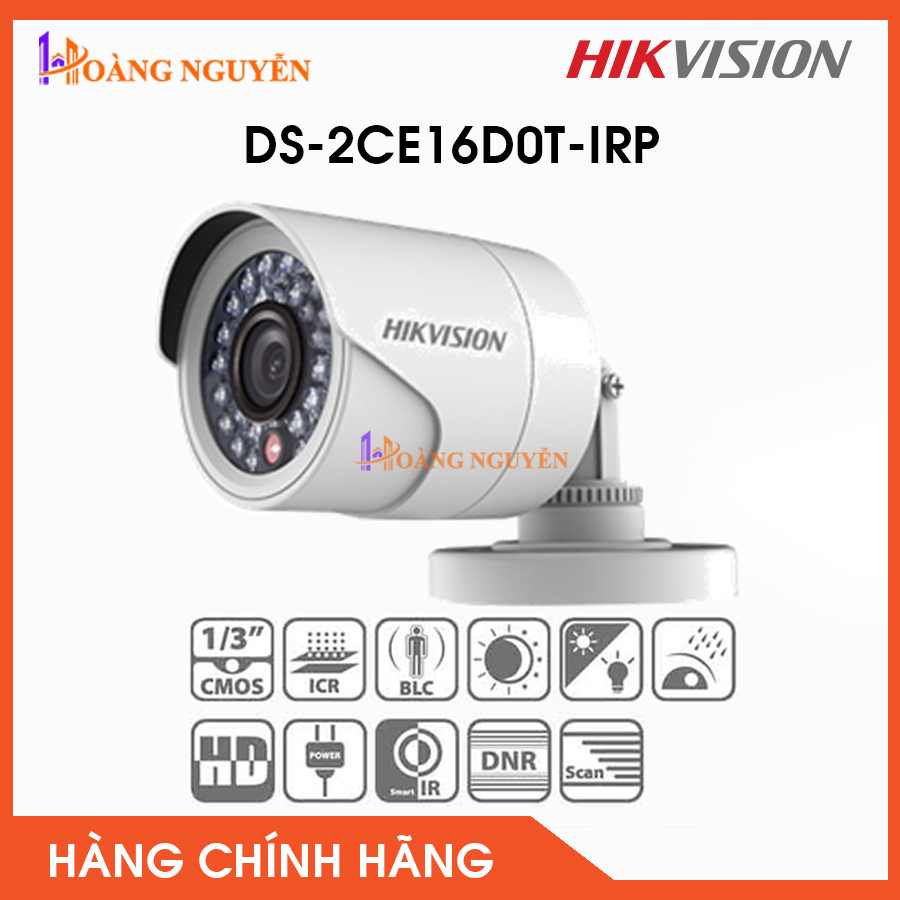 [HCM][NHÀ PHÂN PHỐI] Camera HIKVISION DS-2CE16D0T-IRP 2.0Mp – Camera Giám Sát An Ninh – Công Nghệ Hoàng Nguyễn