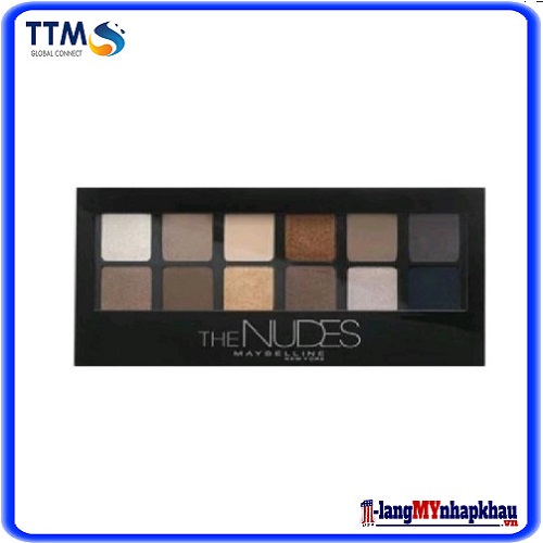 Phấn Trang Điểm Mắt The NUDES Maybelline Pháp