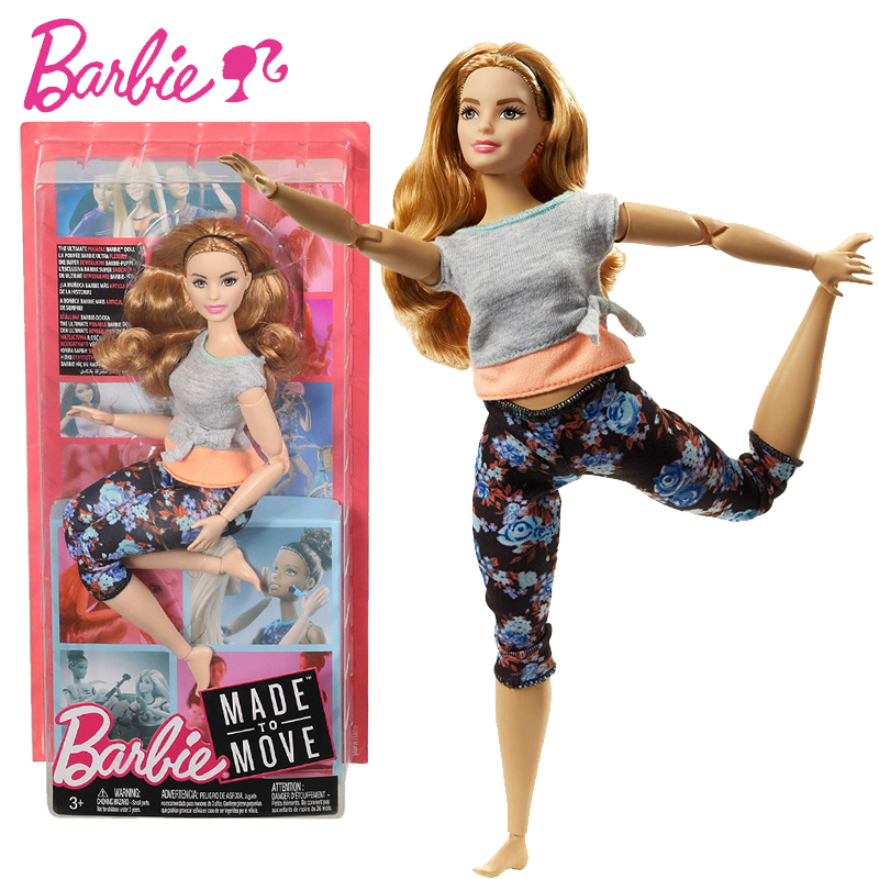 Búp bê Barbie Mat chính hãng chính hãng thời trang thể thao Yoga Thể dục