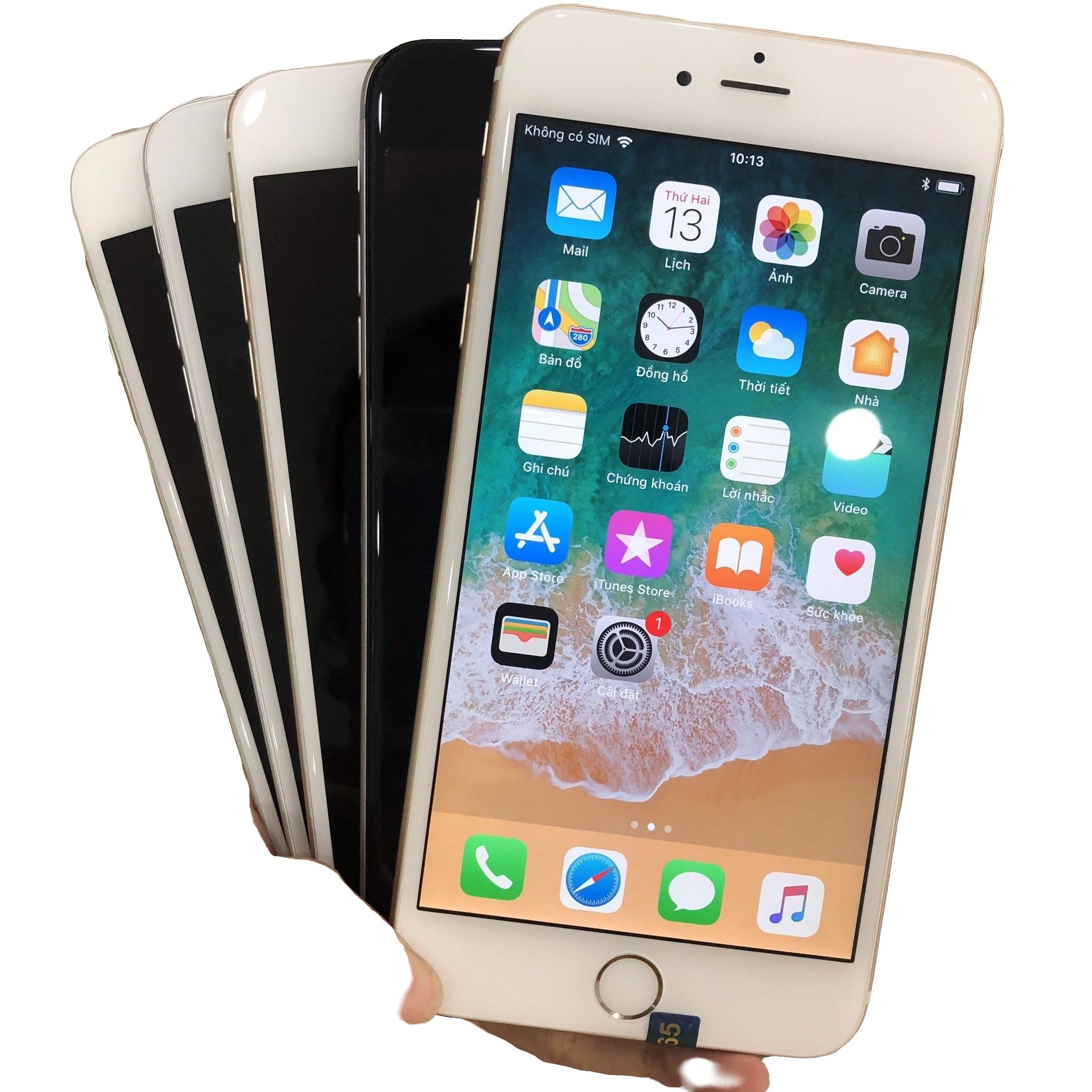 Điện thoại 6 Plus 64GB Quốc tế Nguyên zin Đẹp Keng kèm cường lực ốp lưng BH 06 tháng