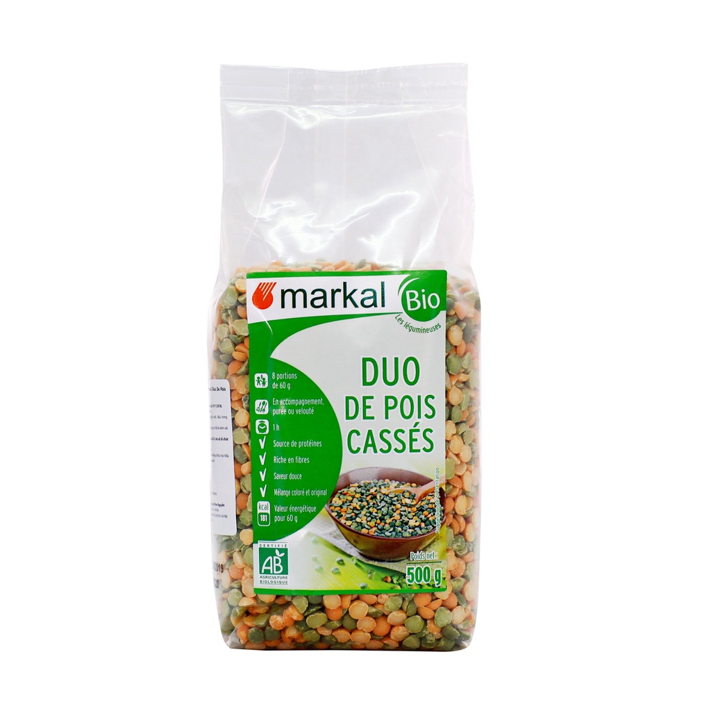 Đậu hà lan hữu cơ markal nhập khẩu pháp