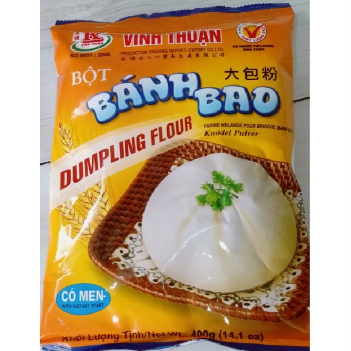 Bột bánh bao Vĩnh Thuận 400g (có men)