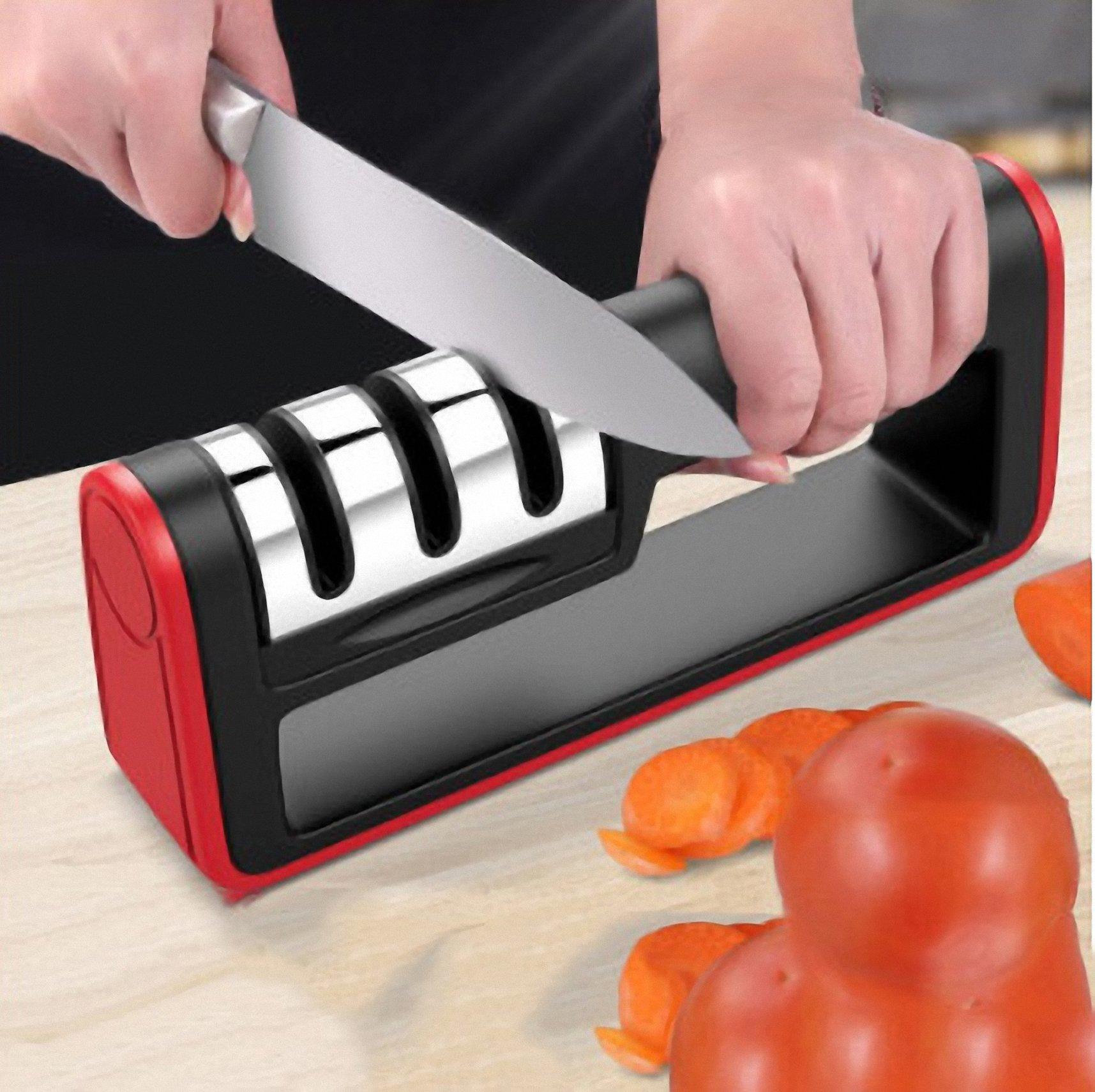 Máy mài dao 3 rãnh knife mài dao thông minh