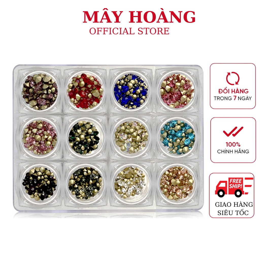 Đá chân nhọn gắn móng sét 12