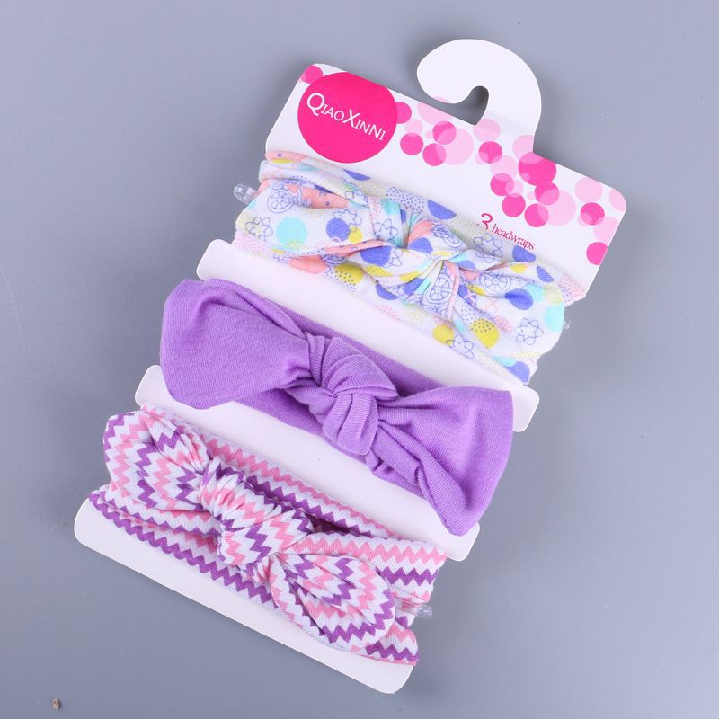 Set 3 turban đáng yêu