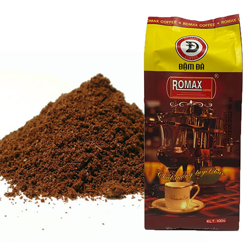 Cà phê rang xay ROMAX H2 Arabica Robusta 100gr - Romax Coffee