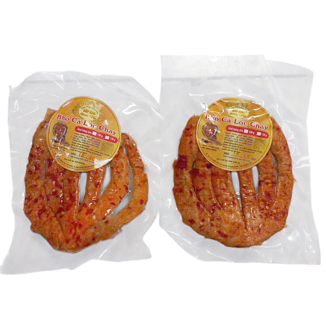 Khô cá lóc chay (Vị ớt) (HÀNG LẠNH) - Thực phẩm chay Thiện Tâm