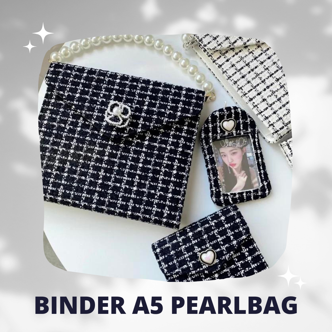 Binder a5 pearlbag - binder a5 6 còng