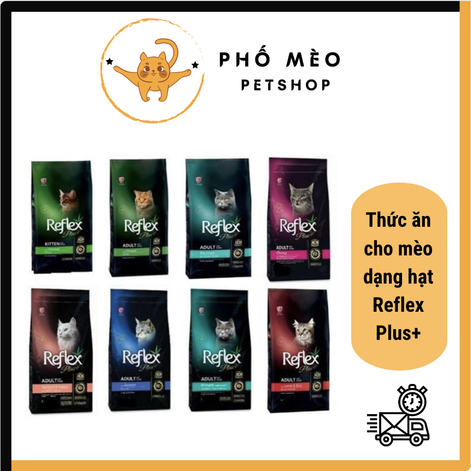 Hạt Reflex cho mèo 1,5kg