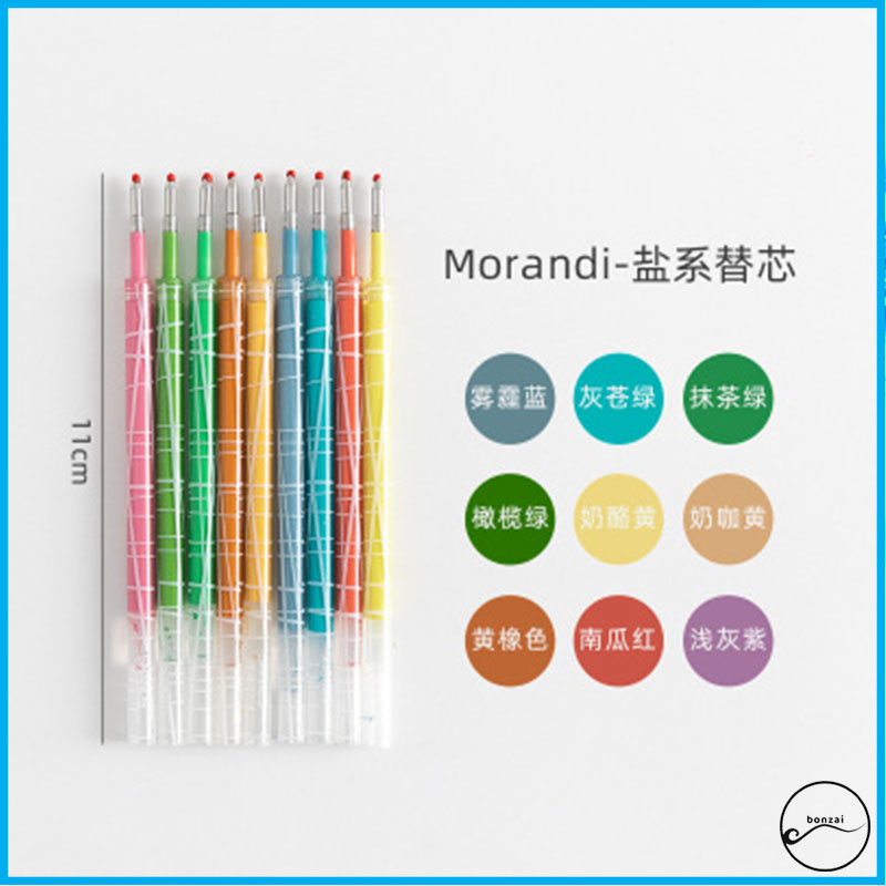 Ruột bút gel morandi nhiều màu
