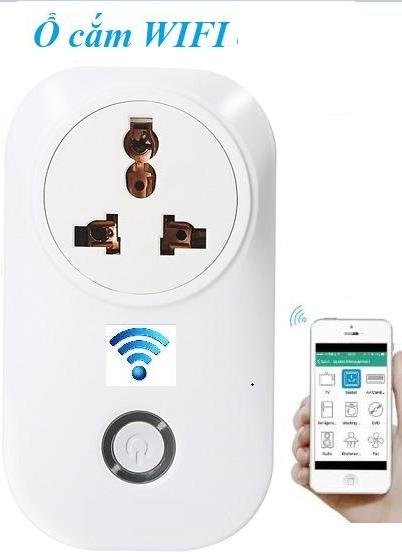 Ổ cắm wifi điều khiển từ xa công suất lớn 10A 2200W