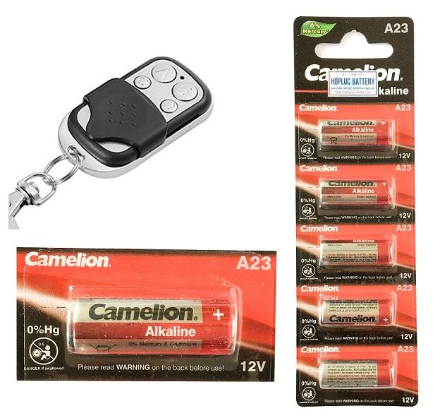 Vỷ 5 Viên Pin A23 Camelion 12V Dùng Trong Remote Cửa Cuốn