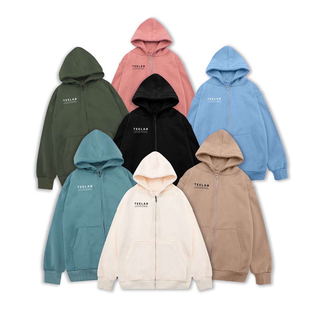 [TẶNG TÂT THỂ THAO]ÁO KHOÁC HOODIE DÂY KÉO DÀY DÀI TAY SAIGONCOLOR