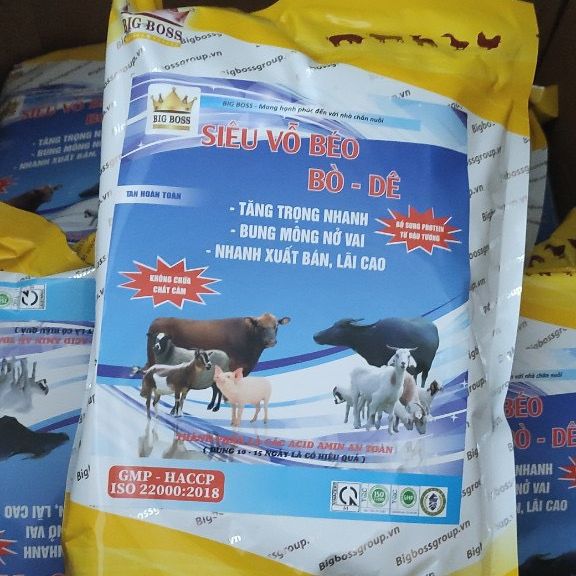 Siêu vỗ béo bò dê, tăng trọng nhanh và rút ngắn thời gian chăn nuôi