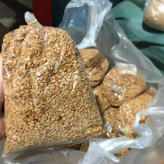 Muối tôm hạt to 1kg/100k