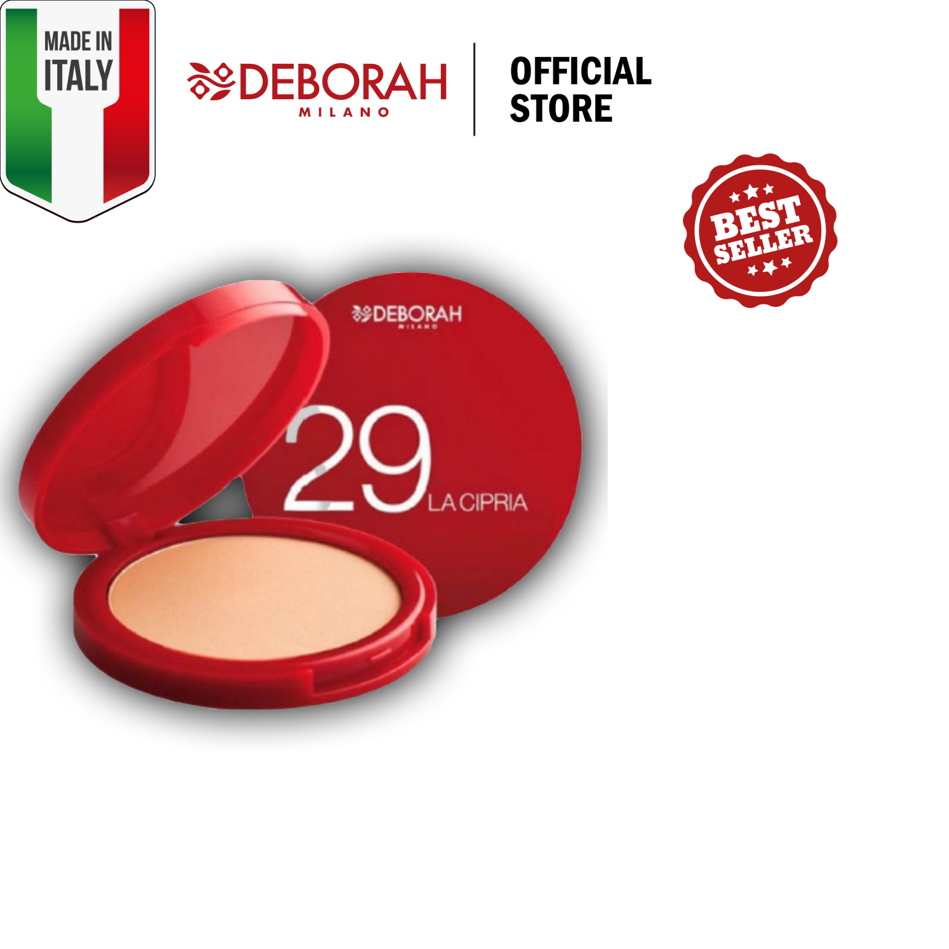 Phấn phủ deborah dạng nén la cipria 29 13g